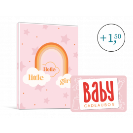 Cadeauverpakking geboorte girl
