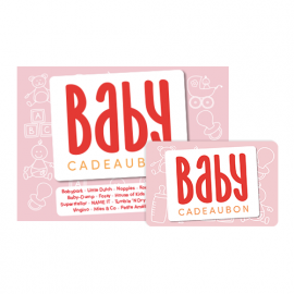 Babycadeaubon roze